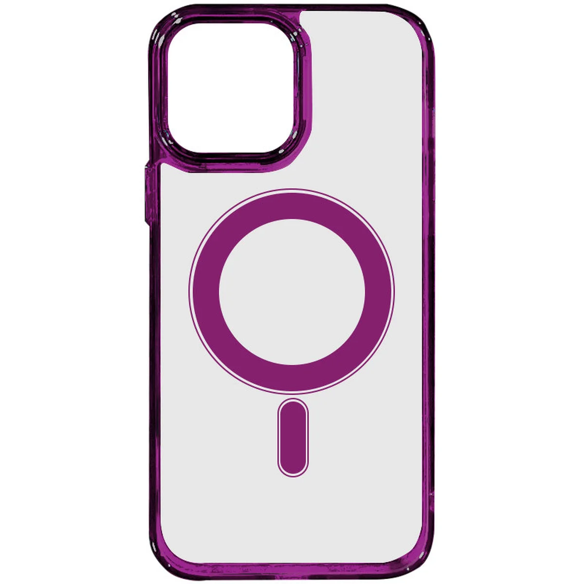 Чехол TPU Iris with MagSafe для Apple iPhone 14 Pro (6.1") Бордовый