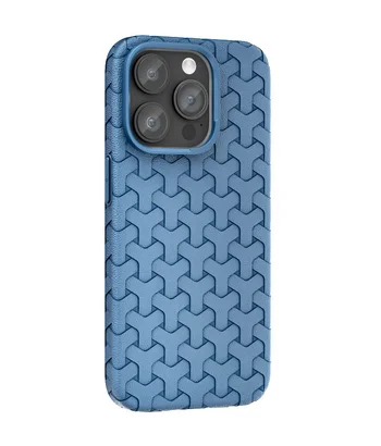 Чохол TPU Weaving для Apple iPhone 14 Pro (6.1") Blue Чохол TPU Weaving для Apple iPhone 14 Pro (6.1") Blue