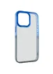 Чехол TPU+PC Fresh sip series для Apple iPhone 14 Pro (6.1") Черный / Синий