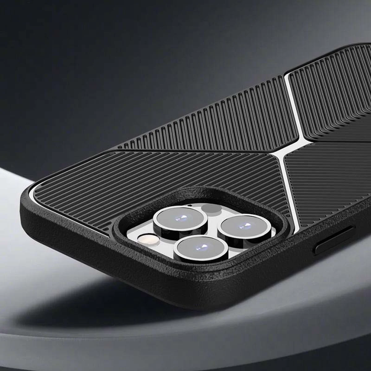 Чехол TPU BlackWood для Apple iPhone 14 Pro (6.1") Черный