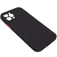 Чехол TPU Square Full Camera для Apple iPhone 14 Pro (6.1") Черный