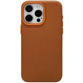 Чехол Syndee with MagSafe для Apple iPhone 14 Pro (6.1") Golden Brown