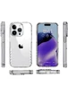 Чехол TPU+PC Multi-Color для Apple iPhone 14 Pro (6.1") Clear