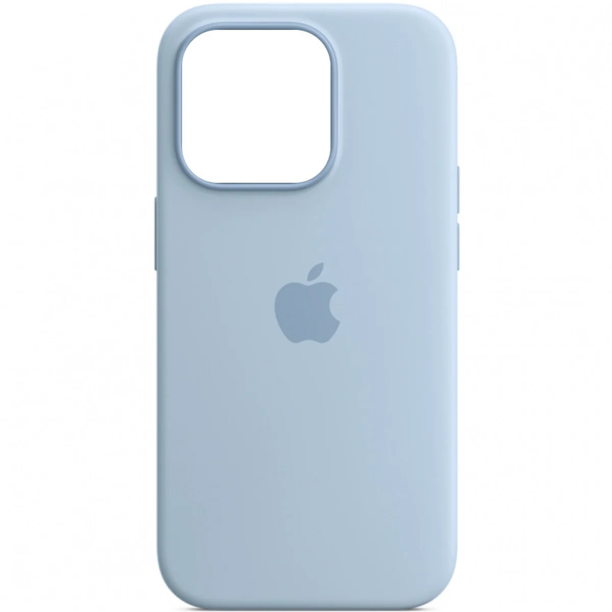 Чехол Silicone case (AAA) full with Magsafe and Animation для Apple iPhone 14 Pro (6.1") Голубой / Sky