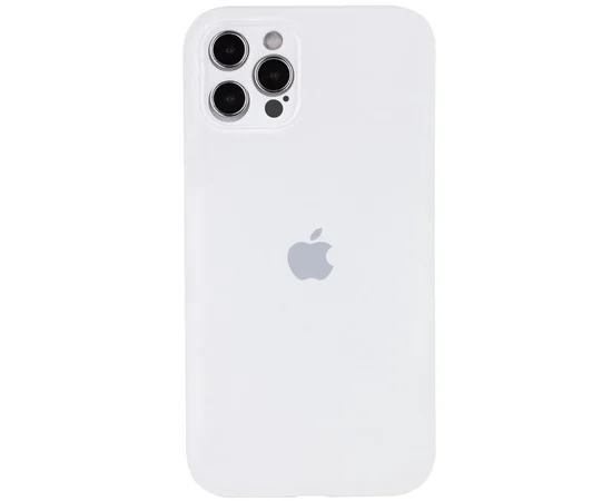 Чохол Silicone Case Full Camera Protective (AA) для Apple iPhone 14 Pro (6.1") Білий / White