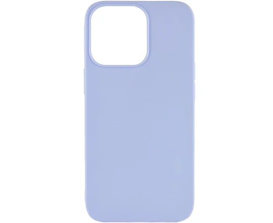 Силиконовый чехол Candy для Apple iPhone 14 Pro (6.1") Голубой / Lilac Blue