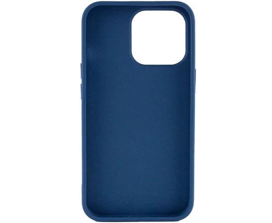 TPU чехол Bonbon Metal Style для Apple iPhone 14 Pro (6.1") Синий / Cosmos blue
