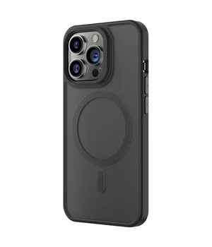 TPU+PC чохол Blueo Skin Friendly Frosted with MagSafe для Apple iPhone 14 Pro (6.1") Чорний