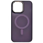 Чехол TPU+PC Lily with MagSafe для Apple iPhone 14 Pro (6.1") Deep Purple