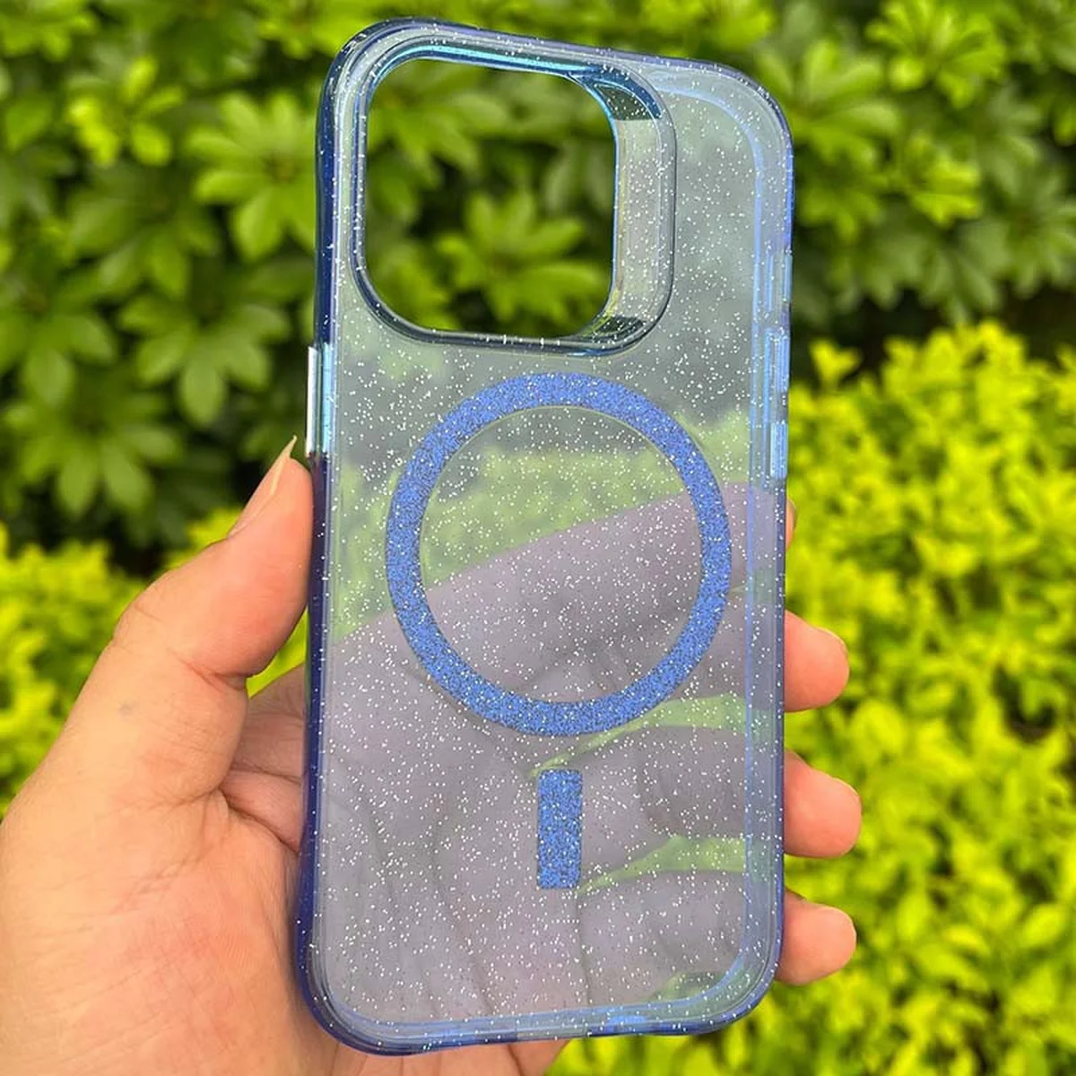 Чохол TPU Radiance with MagSafe для Apple iPhone 14 Pro (6.1") Blue