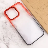 Чохол TPU+PC Fresh sip series для Apple iPhone 14 Pro (6.1") Чорний / Червоний