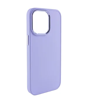 TPU чехол Bonbon Metal Style для Apple iPhone 14 Pro (6.1") Сиреневый / Dasheen TPU чехол Bonbon Metal Style для Apple iPhone 14 Pro (6.1") Сиреневый / Dasheen