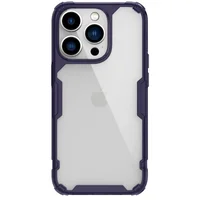 TPU чохол Nillkin Nature Pro Series для Apple iPhone 14 Pro (6.1") Темно-фіолетовий (прозорий)