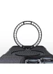 TPU+PC чехол Metal Buttons with MagSafe Carbon Ring для Apple iPhone 14 Pro (6.1") Черный