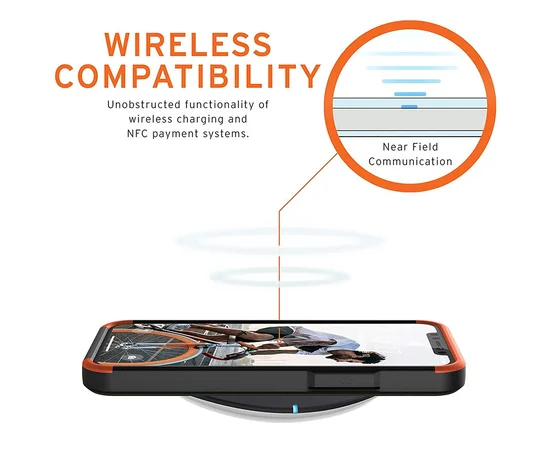 Чехол TPU UAG CIVILIAN series для Apple iPhone 14 Pro (6.1") Черный