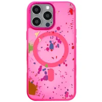 Чехол TPU+PC Flush with MagSafe для Apple iPhone 14 Pro (6.1") Barbie Pink