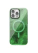 Чехол TPU Shiny Mountain (MagFit) для Apple iPhone 14 Pro (6.1") Green