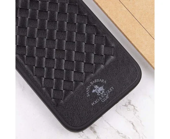 Кожаный чехол Polo Santa Barbara для Apple iPhone 14 Pro (6.1") Black