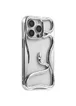 TPU чехол Snake для Apple iPhone 14 Pro (6.1") Silver
