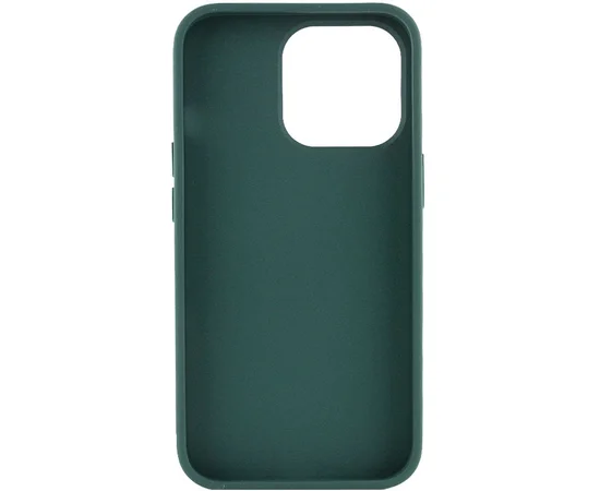TPU чехол Bonbon Metal Style для Apple iPhone 14 Pro (6.1") Зеленый / Pine green
