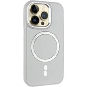 Кожаный чехол SnapCase with MagSafe для Apple iPhone 14 Pro (6.1") Grey
