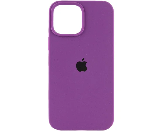 Чохол Silicone Case Full Protective (AA) для Apple iPhone 14 Pro (6.1") Фіолетовий / Grape