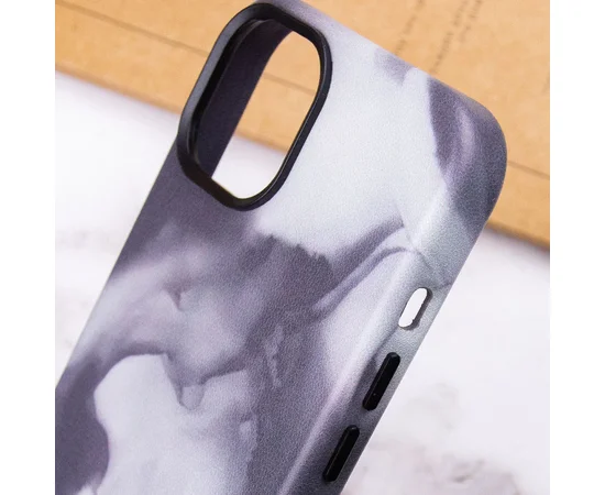 Кожаный чехол Figura Series Case with MagSafe для Apple iPhone 14 Pro (6.1") Black