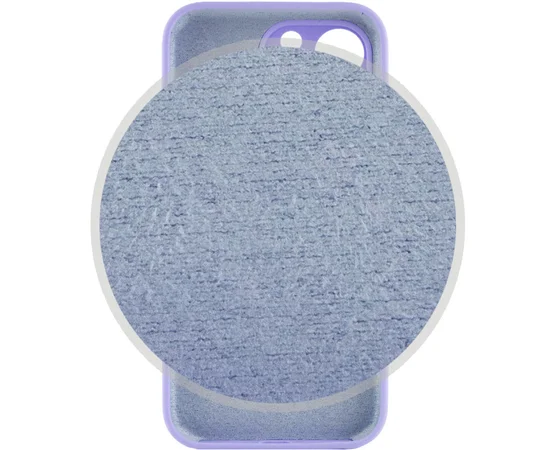 Чохол Silicone Case Full Camera Protective (AA) для Apple iPhone 14 Pro (6.1") Бузковий / Dasheen