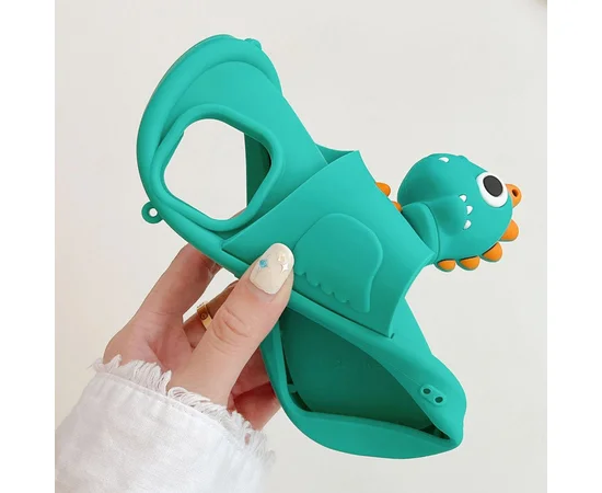 Силіконовий чохол Funny 3D для Apple iPhone 14 Pro (6.1") Baby dragon
