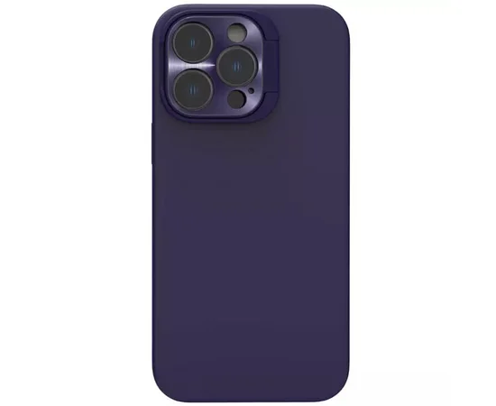 Чохол Silicone Nillkin LensWing Magnetic для Apple iPhone 14 Pro (6.1") Фіолетовий / Deep Purple