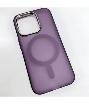Чехол TPU+PC Lily with MagSafe для Apple iPhone 14 Pro (6.1") Deep Purple