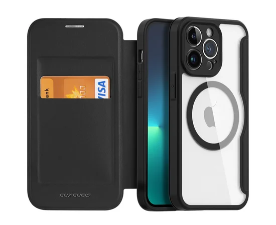 Чохол-книжка Dux Ducis Skin X Pro with MagSafe Apple iPhone 14 Pro (6.1") Black