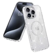 Чехол TPU Eclipse Sparkle (MagFit) для Apple iPhone 14 Pro (6.1") Clear