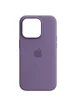 Чехол Silicone case (AAA) full with Magsafe and Animation для Apple iPhone 14 Pro (6.1") Фиолетовый / Iris
