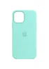 Кожаный чехол Leather Case (AA Plus) with MagSafe для Apple iPhone 14 Pro (6.1") Ice