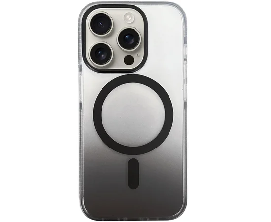 Чохол TPU+PC Shadow with MagSafe для Apple iPhone 14 Pro (6.1") Black