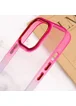 Чехол TPU+PC Fresh sip series для Apple iPhone 14 Pro (6.1") Синий / Розовый