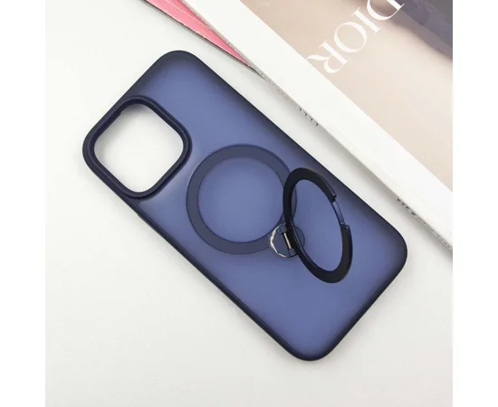 Чехол Ummi Colorful with MagSafe HQ Ring для Apple iPhone 14 Pro (6.1") Dark Blue