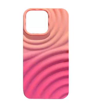 Чехол TPU ColorWave для Apple iPhone 14 Pro (6.1") Peach / Pink