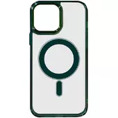 Чохол TPU Iris with MagSafe для Apple iPhone 14 Pro (6.1") Зелений