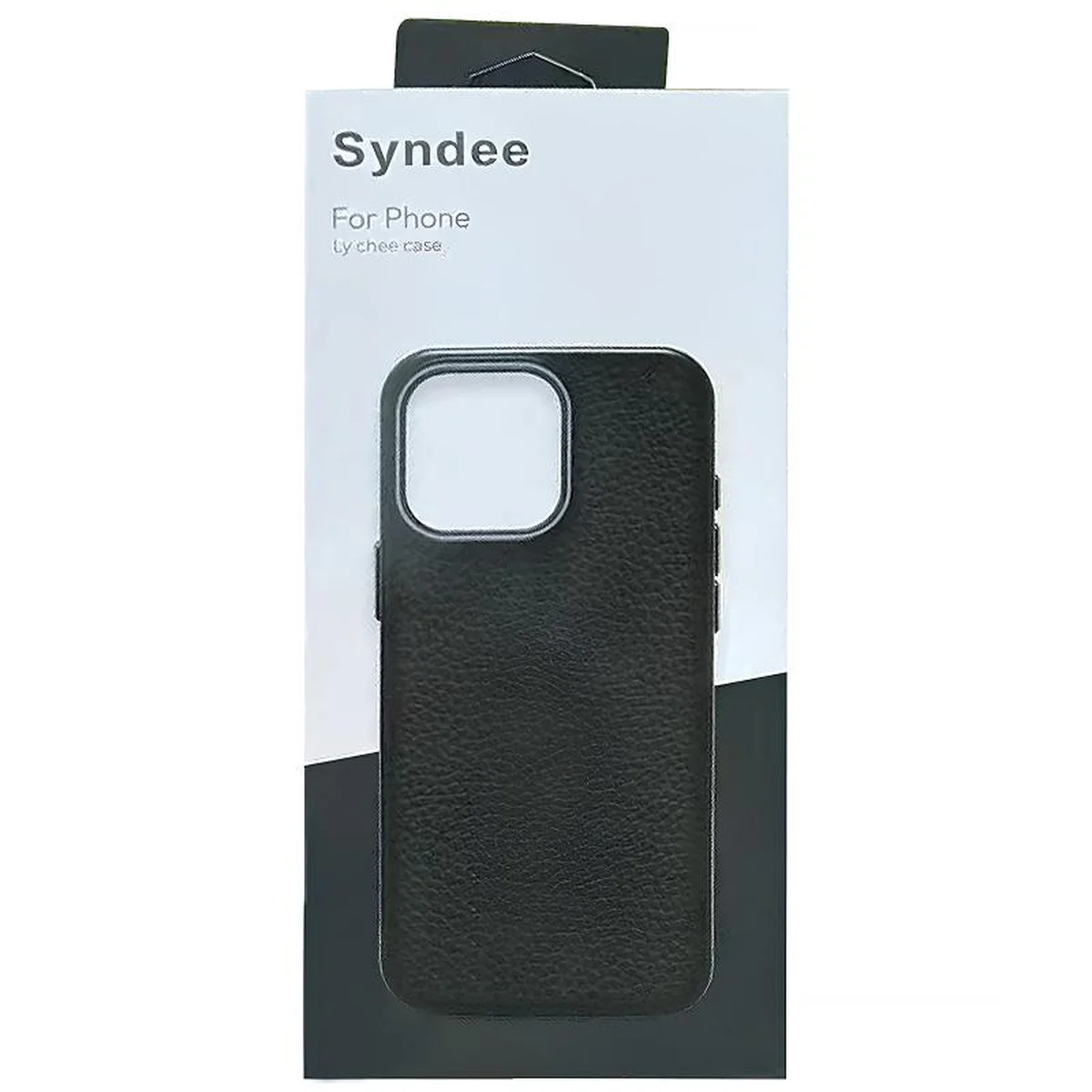 Чохол Syndee with MagSafe для Apple iPhone 14 Pro (6.1") Black / Black