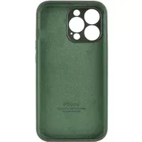 Чехол Silicone Case Full Camera Protective (AA) для Apple iPhone 14 Pro (6.1") Зеленый / Cyprus Green / PVH