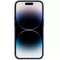 TPU чехол Nillkin Nature Pro Magnetic для Apple iPhone 14 Pro (6.1") Темно-фиолетовый (прозрачный)