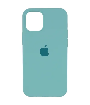 Чохол Silicone Case Full Protective (AA) для Apple iPhone 14 Pro (6.1") Бірюзовий / Marine Green