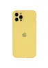 Чехол Silicone Case Full Camera Protective (AA) для Apple iPhone 14 Pro (6.1") Желтый / Yellow