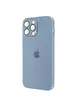 Чехол TPU+Glass Sapphire matte case для Apple iPhone 14 Pro (6.1") Sierra Blue