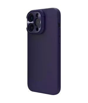 Чехол Silicone Nillkin LensWing Magnetic для Apple iPhone 14 Pro (6.1") Фиолетовый / Deep Purple