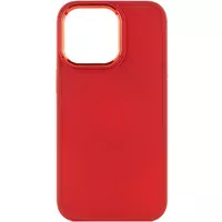 TPU чохол Bonbon Metal Style для Apple iPhone 14 Pro (6.1") Червоний / Red