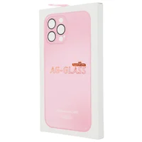 Чехол TPU+Glass Sapphire matte case для Apple iPhone 14 Pro (6.1") Chanel Pink