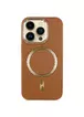 Кожаный чехол SnapCase with MagSafe для Apple iPhone 14 Pro (6.1") Brown